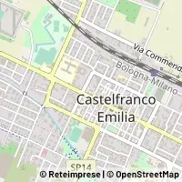 Mapa Castelfranco Emilia