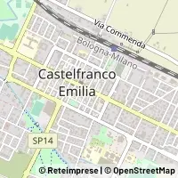 地図 Castelfranco Emilia