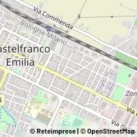 Peta Castelfranco Emilia