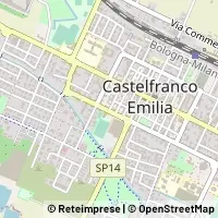 Hartă Castelfranco Emilia
