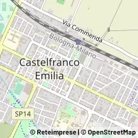 Térkép Castelfranco Emilia