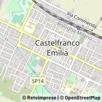Kaart Castelfranco Emilia