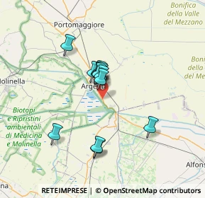 Mappa S.S. Adriatica, 44011 Argenta FE, Italia (5.06769)