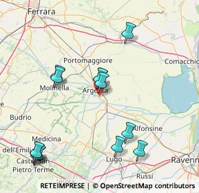 Mappa S.S. Adriatica, 44011 Argenta FE, Italia (17.98769)