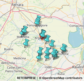 Mappa S.S. Adriatica, 44011 Argenta FE, Italia (12.0365)