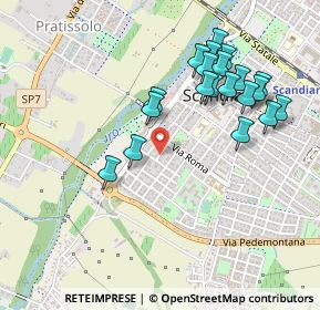 Mappa Via G. Carducci, 42019 Scandiano RE, Italia (0.4935)