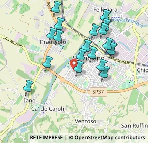 Mappa Via G. Carducci, 42019 Scandiano RE, Italia (0.9315)