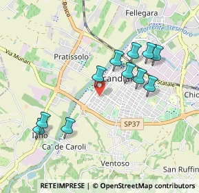 Mappa Via G. Carducci, 42019 Scandiano RE, Italia (0.92455)