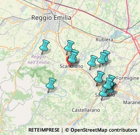 Mappa Via G. Carducci, 42019 Scandiano RE, Italia (7.05313)