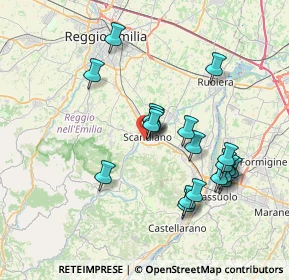 Mappa Via G. Carducci, 42019 Scandiano RE, Italia (7.1795)