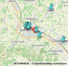 Mappa Via G. Torricelli, 42019 Scandiano RE, Italia (1.25667)