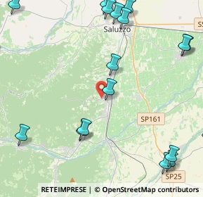 Mappa Via Matteo Olivero, 12039 Verzuolo CN, Italia (6.20611)