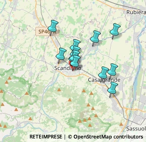 Mappa Via Longarone, 42019 Scandiano RE, Italia (2.58167)