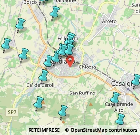 Mappa Via Longarone, 42019 Scandiano RE, Italia (2.364)