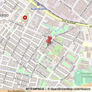 Mappa Via Longarone,  2, 42019 Scandiano, Reggio nell'Emilia (Emilia Romagna)
