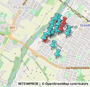 Mappa Via Niccolo Ugo Foscolo, 42019 Scandiano RE, Italia (0.341)