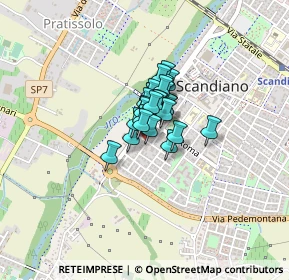 Mappa Via Niccolo Ugo Foscolo, 42019 Scandiano RE, Italia (0.17143)