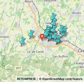 Mappa Via Niccolo Ugo Foscolo, 42019 Scandiano RE, Italia (1.159)