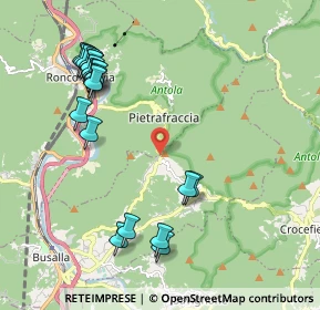 Mappa Via Salvarezza Bastia, 16012 Busalla GE, Italia (2.3345)