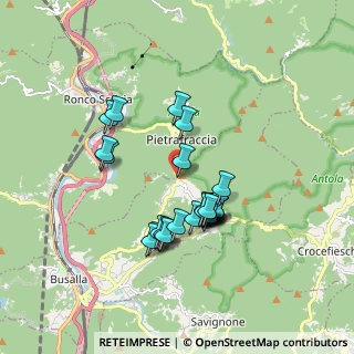 Mappa Via Salvarezza Bastia, 16012 Busalla GE, Italia (1.56296)