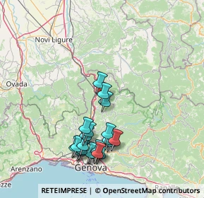 Mappa Via Salvarezza Bastia, 16012 Busalla GE, Italia (15.962)