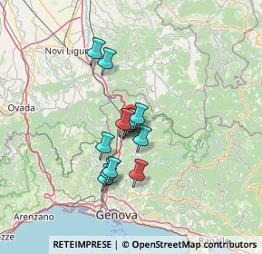 Mappa Via Salvarezza Bastia, 16012 Busalla GE, Italia (9.76154)