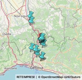Mappa Via Salvarezza Bastia, 16012 Busalla GE, Italia (9.33462)