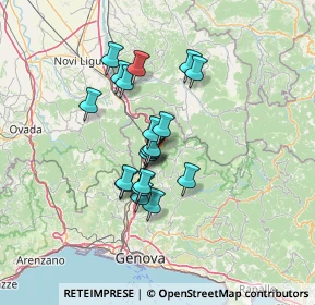 Mappa Via Salvarezza Bastia, 16012 Busalla GE, Italia (10.3055)