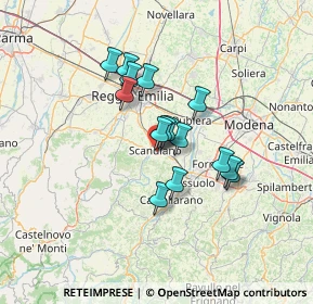 Mappa Viale Kennedy, 42019 Scandiano RE, Italia (10.06067)