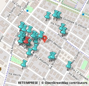 Mappa Viale Kennedy, 42019 Scandiano RE, Italia (0.1037)