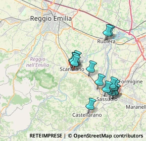 Mappa Viale Kennedy, 42019 Scandiano RE, Italia (6.72467)