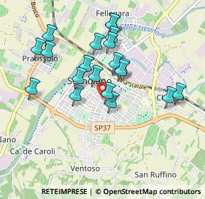 Mappa Viale Kennedy, 42019 Scandiano RE, Italia (0.8645)