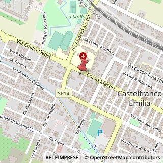 Mappa Corso Martiri, 417, 41013 Castelfranco Emilia, Modena (Emilia Romagna)