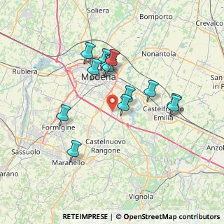 Mappa Str. Gherbella, 41126 Modena MO, Italia (6.47)