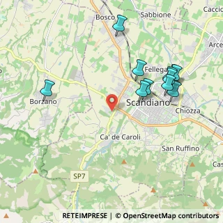 Mappa Via delle Scuole, 42109 Scandiano RE, Italia (2.14182)