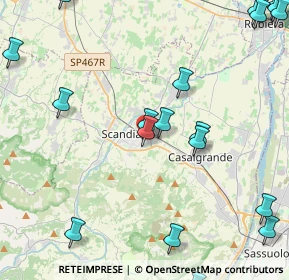 Mappa Via della Repubblica, 42019 Scandiano RE, Italia (6.283)