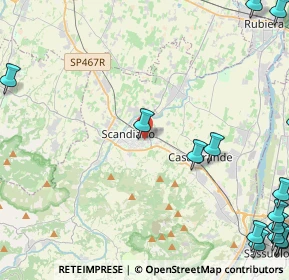 Mappa Via della Repubblica, 42019 Scandiano RE, Italia (7.71176)