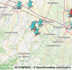 Mappa Via John Fitzgerald Kennedy, 42030 Vezzano Sul Crostolo RE, Italia (23.66545)