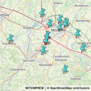 Mappa Via Bassa Paolucci, 41043 Formigine MO, Italia (8.24143)