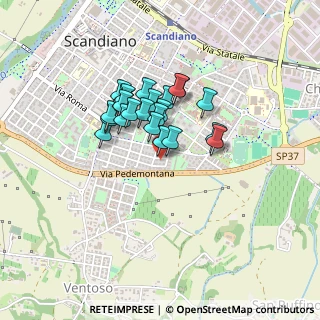 Mappa Via Bismantova, 42019 Scandiano RE, Italia (0.3125)
