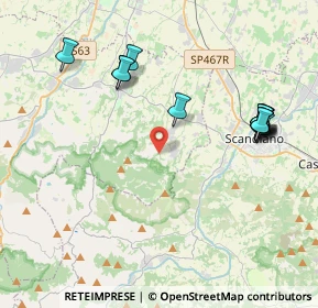 Mappa Via L. da Reggio, 42020 Albinea RE, Italia (4.46846)