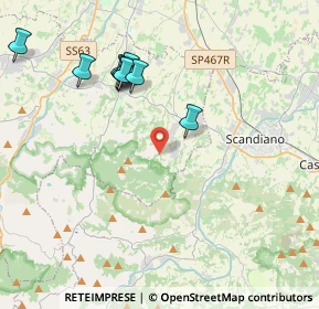 Mappa Via L. da Reggio, 42020 Albinea RE, Italia (4.81909)