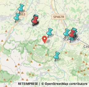 Mappa Via L. da Reggio, 42020 Albinea RE, Italia (4.27882)