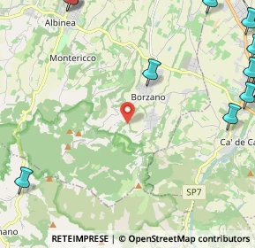 Mappa Via L. da Reggio, 42020 Albinea RE, Italia (3.72917)
