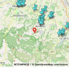 Mappa Via L. da Reggio, 42020 Albinea RE, Italia (2.4525)