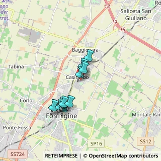 Mappa Via Geminiano Zanasi, 41043 Formigine MO, Italia (1.46846)