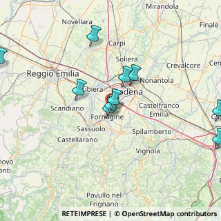 Mappa Via Geminiano Zanasi, 41043 Formigine MO, Italia (30.5015)