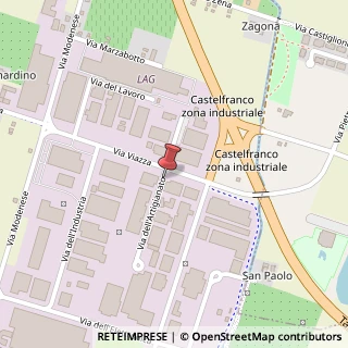 Mappa Via dell'Artigianato, 2, 41018 San Cesario sul Panaro, Modena (Emilia Romagna)