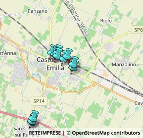 Mappa Via Brenta, 41013 Castelfranco Emilia MO, Italia (1.56583)