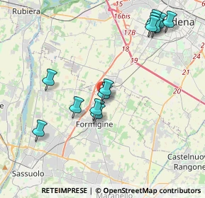 Mappa Via Erri Billò, 41043 Modena MO, Italia (4.27)